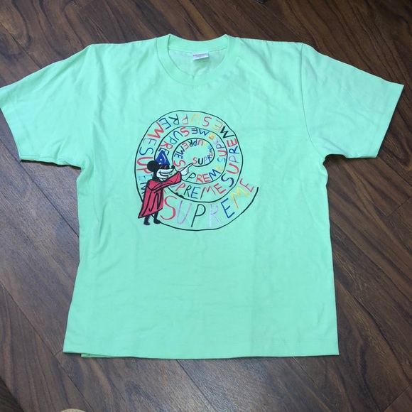 green supreme tee